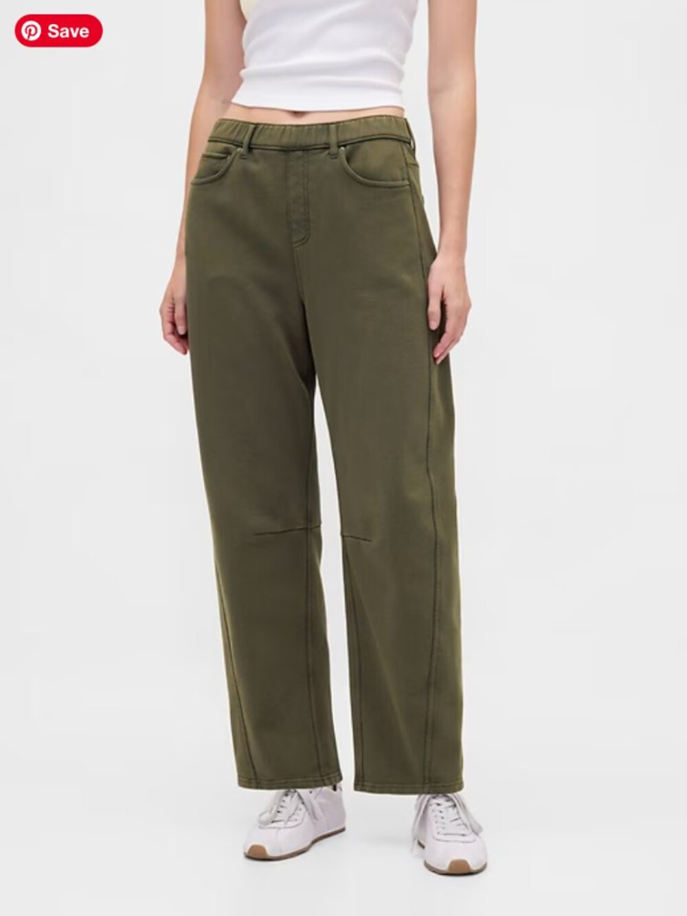 GAP Heavyweight French Terry Barrel Sweatpants MEDIUM